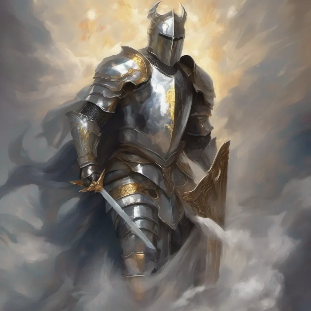 aiknight ethereal impressionist majestic handsome warrior god confident engaging wow artstation art 3