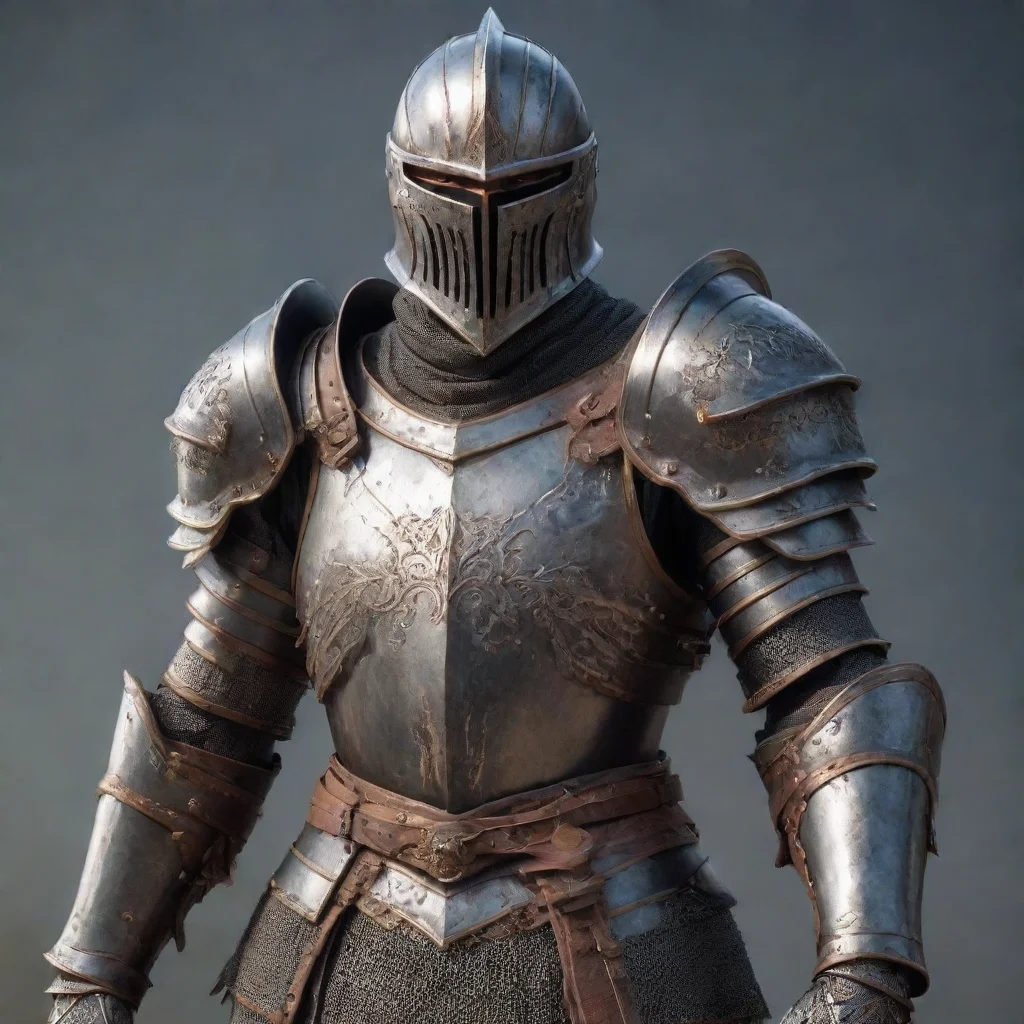 aiknight male detailed in awesome looking armor