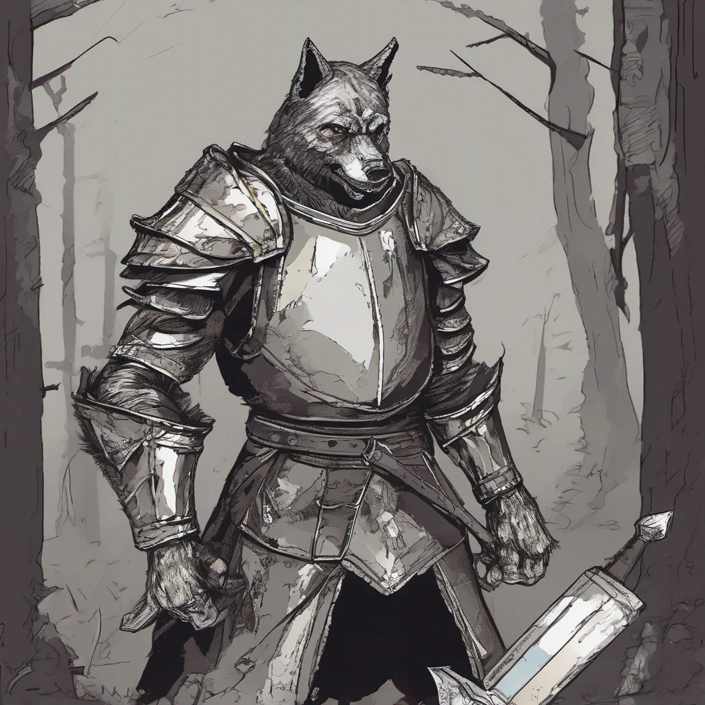 aiknight manchkin in tyle werewolf confident engaging wow artstation art 3