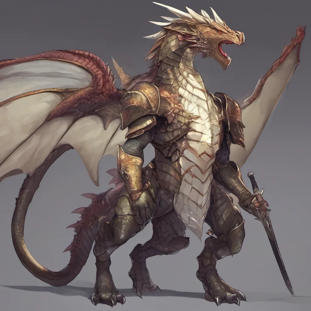 aiknight transformed into dragoness confident engaging wow artstation art 3