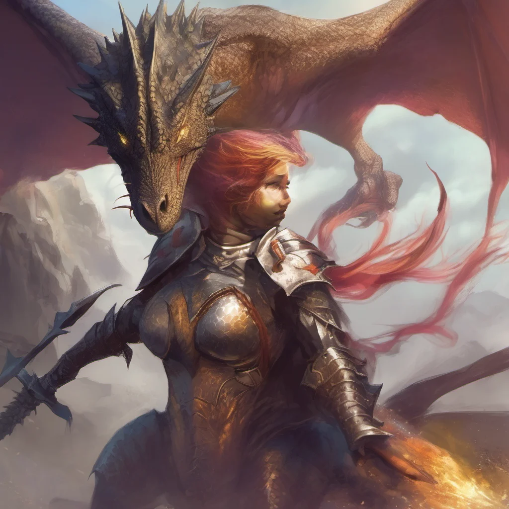 aiknight transformed into dragoness good looking trending fantastic 1