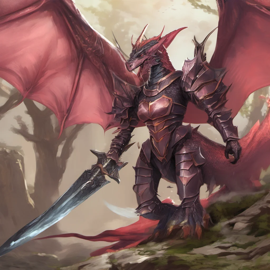 aiknight transformed into dragoness
