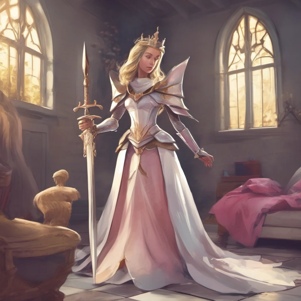 aiknight transformed into princess confident engaging wow artstation art 3
