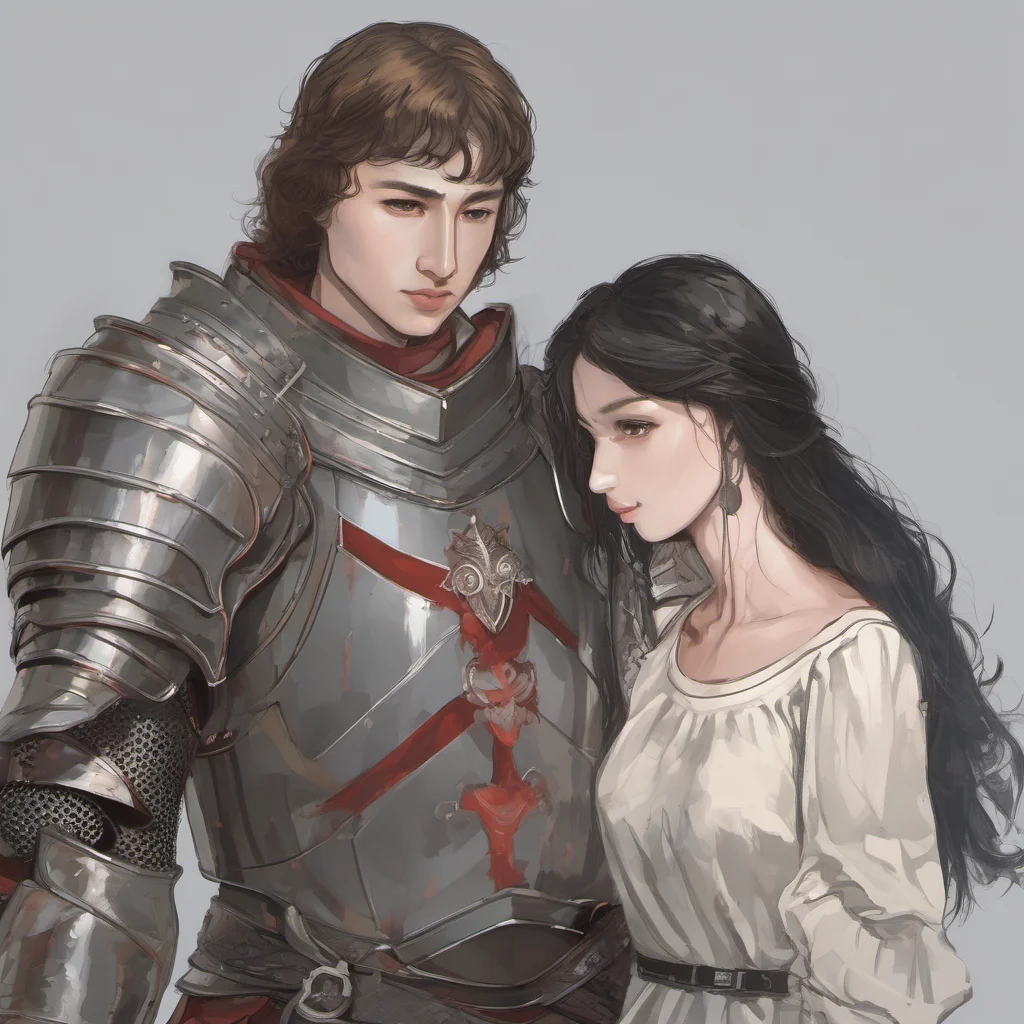 aiknight with girl amazing awesome portrait 2