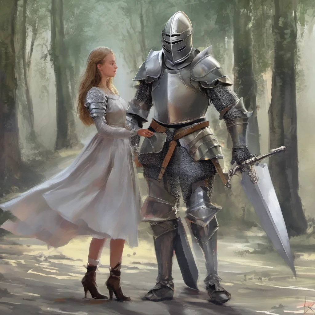 aiknight with girl good looking trending fantastic 1