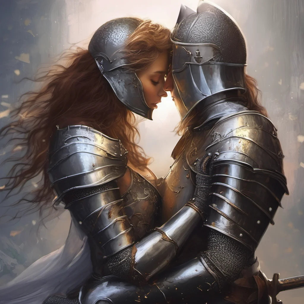 aiknights lovers embrace fantasy trending art love amaze 