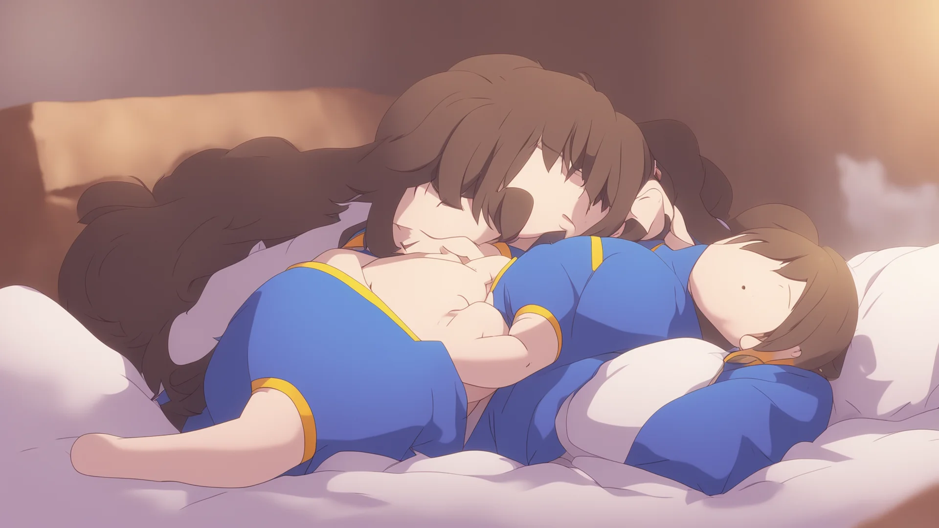konusuba sleeping wide