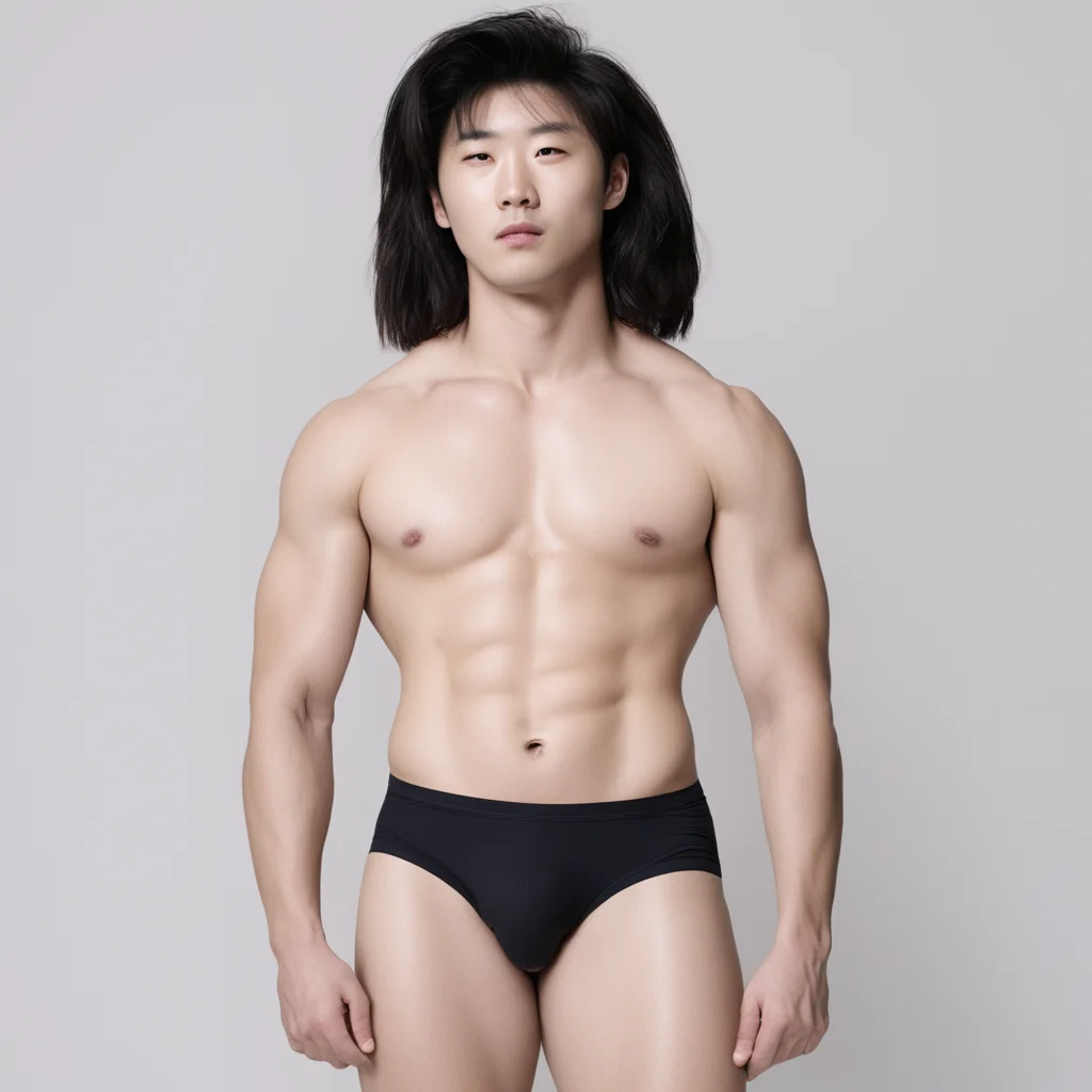 aikorean guy in jockstrap amazing awesome portrait 2
