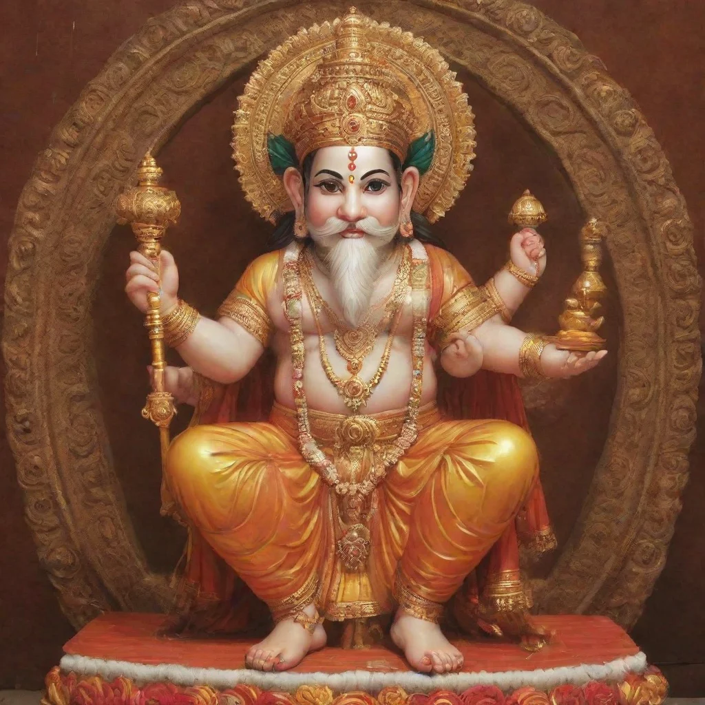 kuberji hindu god of wealth 