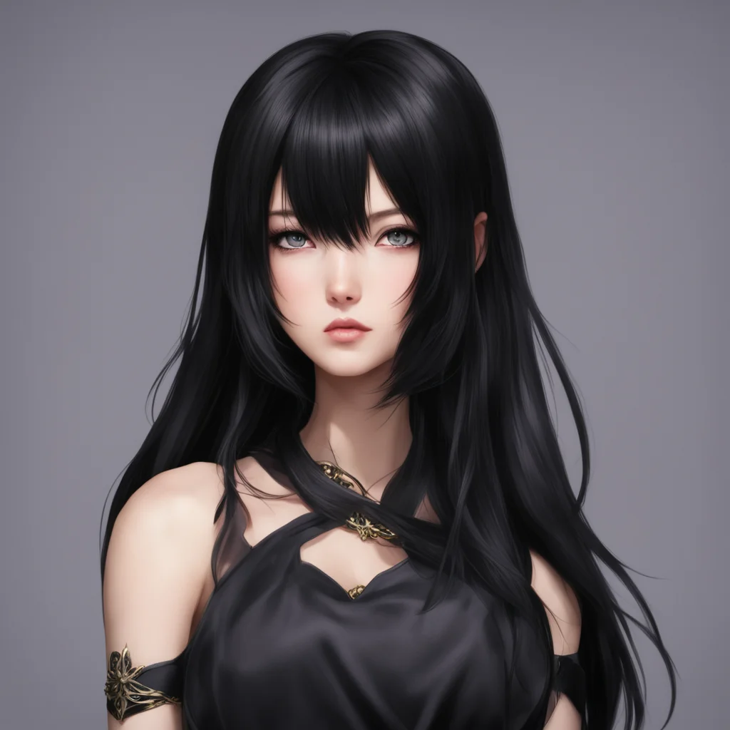 lalatina with dark hair