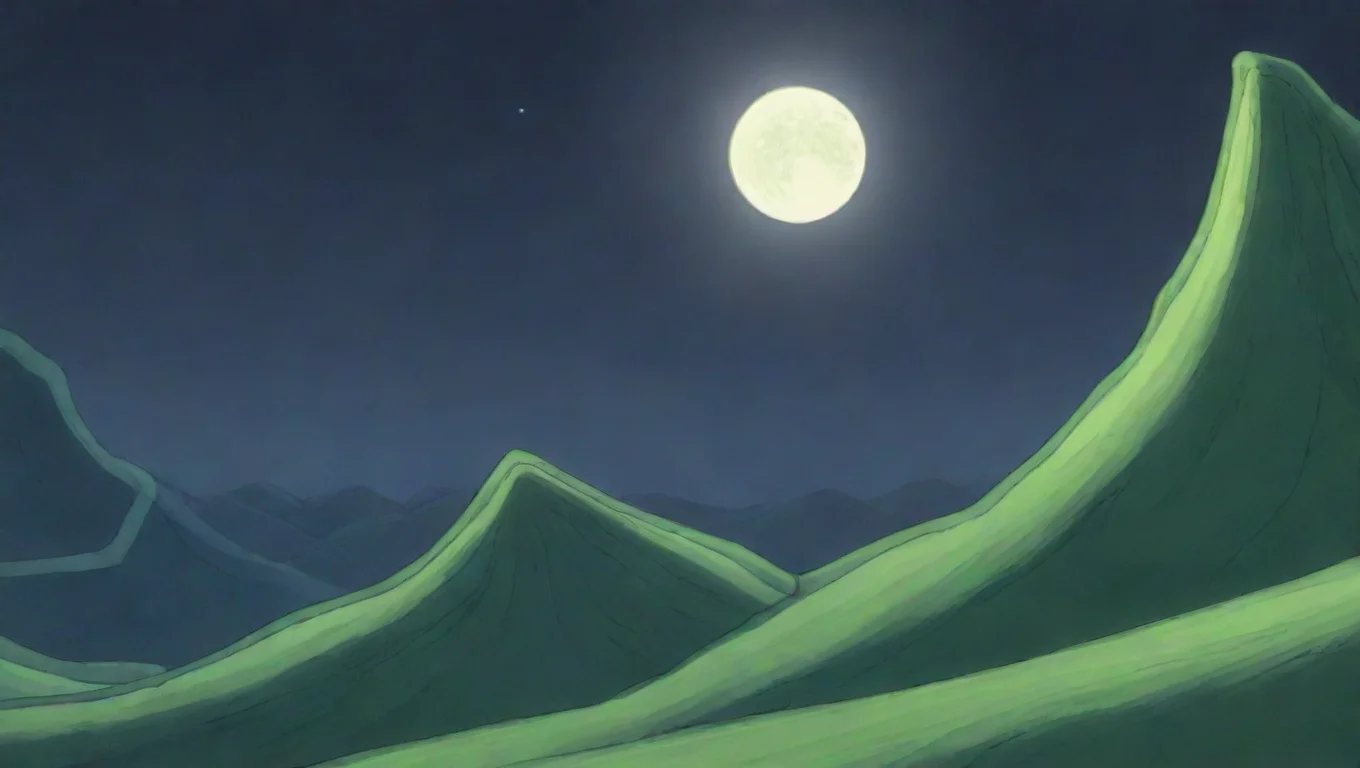 ailandscape hills creasent moon hd anime detailed cell drawing 7181290
