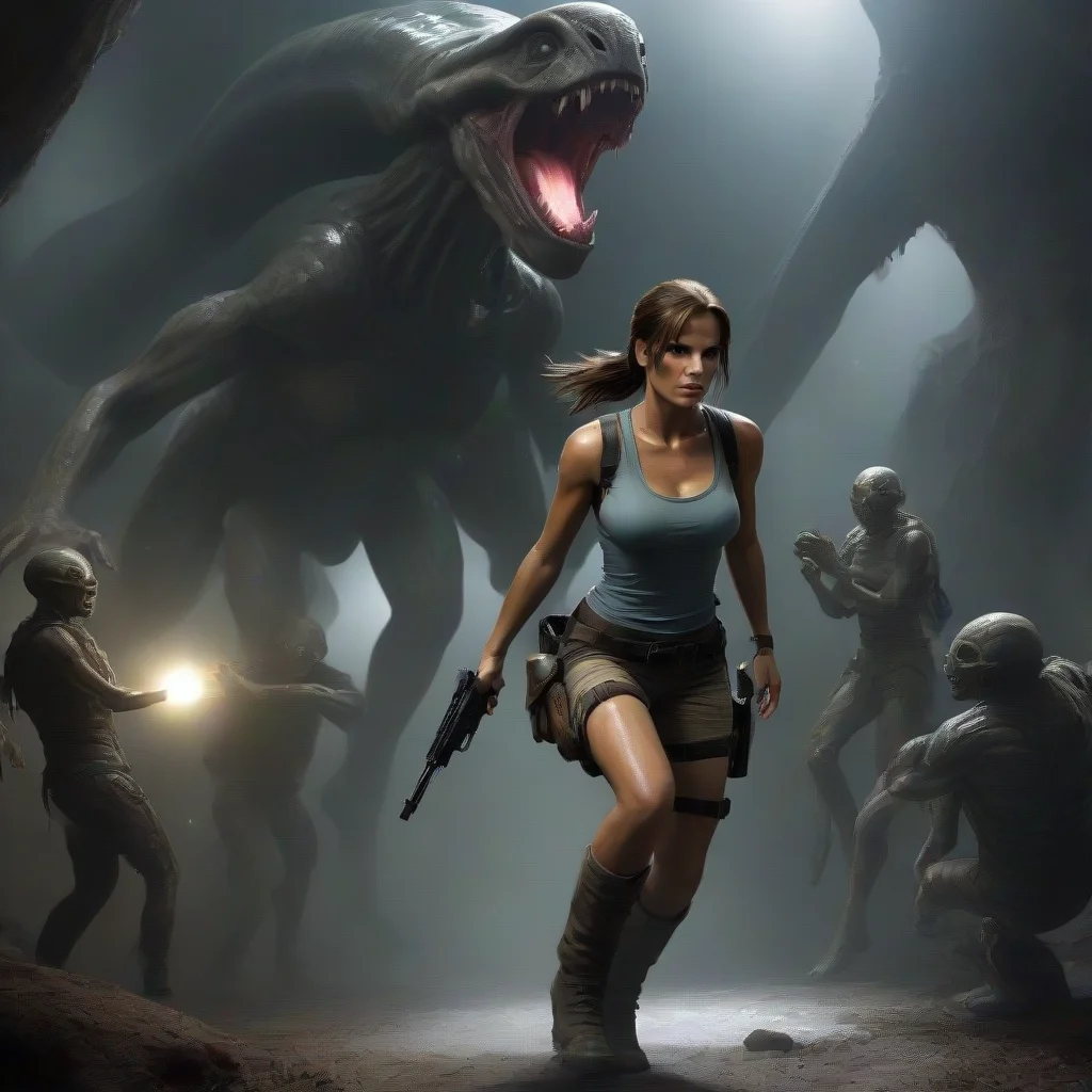 ailara croft abducted by aliens