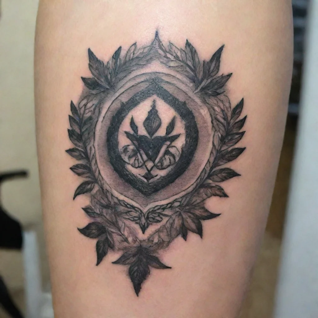latvian signs fine line tattoo