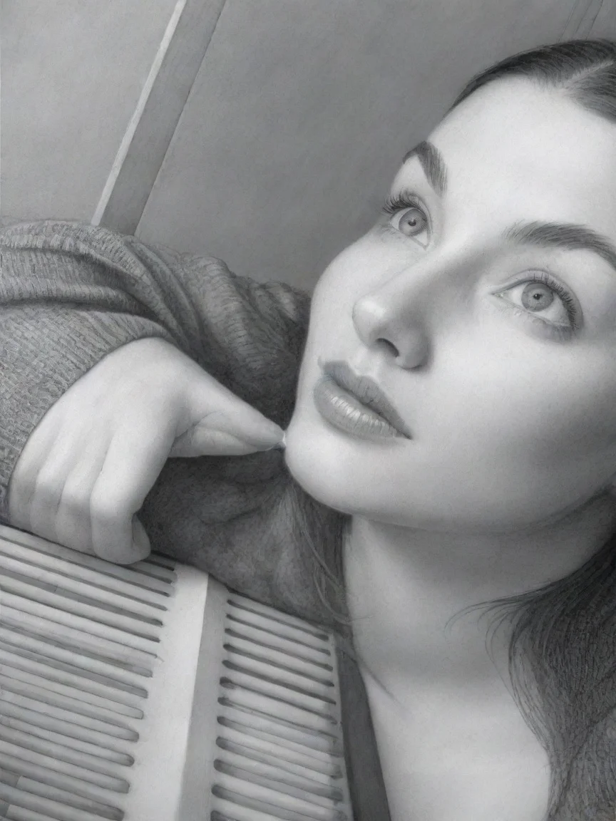 lead pencil drawing detailed art