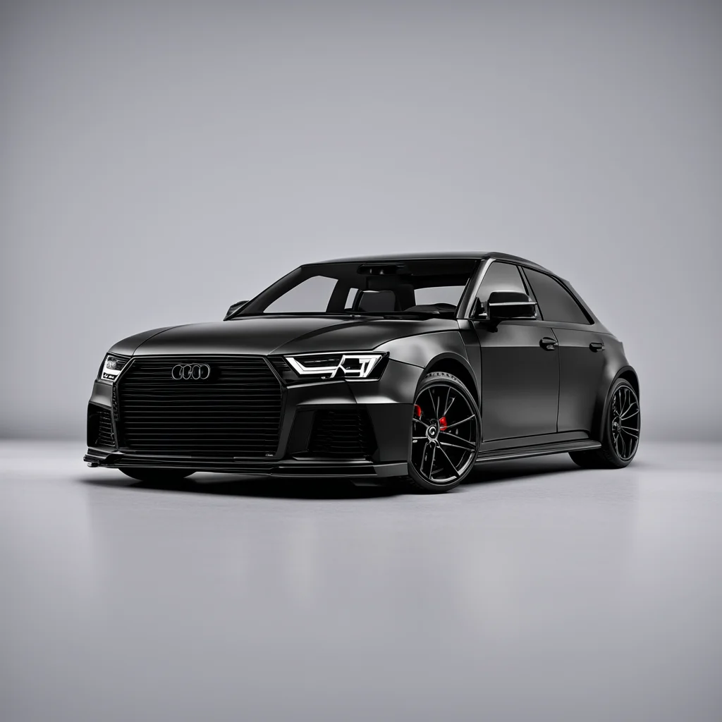 ailego audi rs3 8v schwarz confident engaging wow artstation art 3