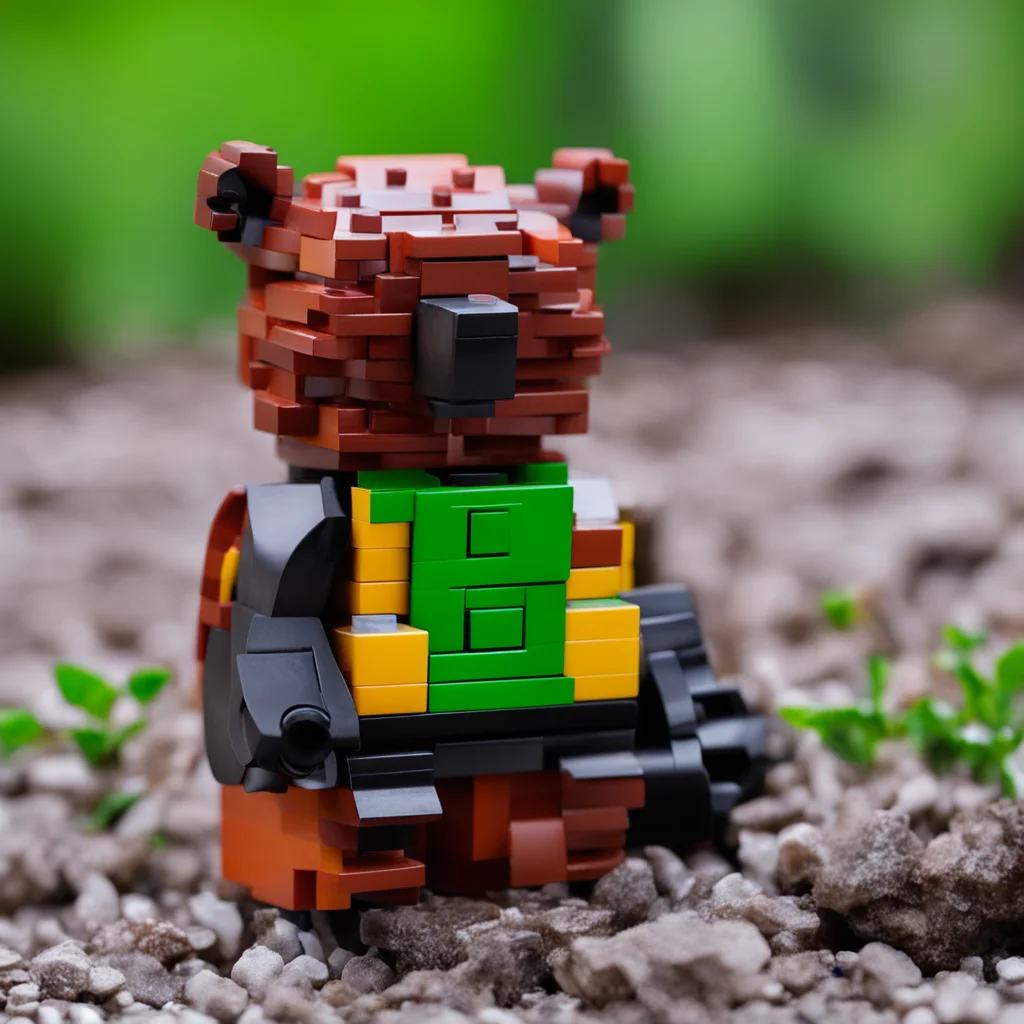 lego bear wild