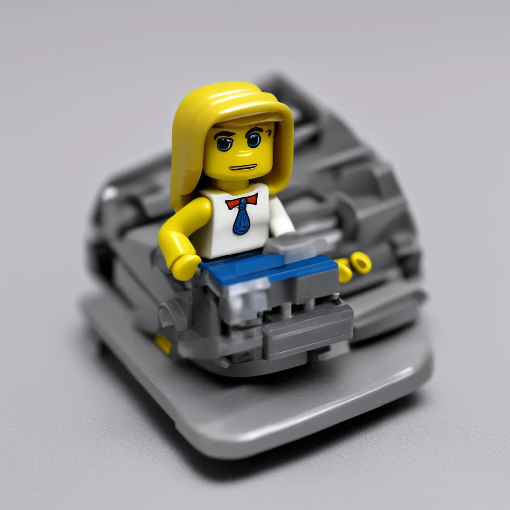 ailego mini figure in carset with maria badge amazing awesome portrait 2
