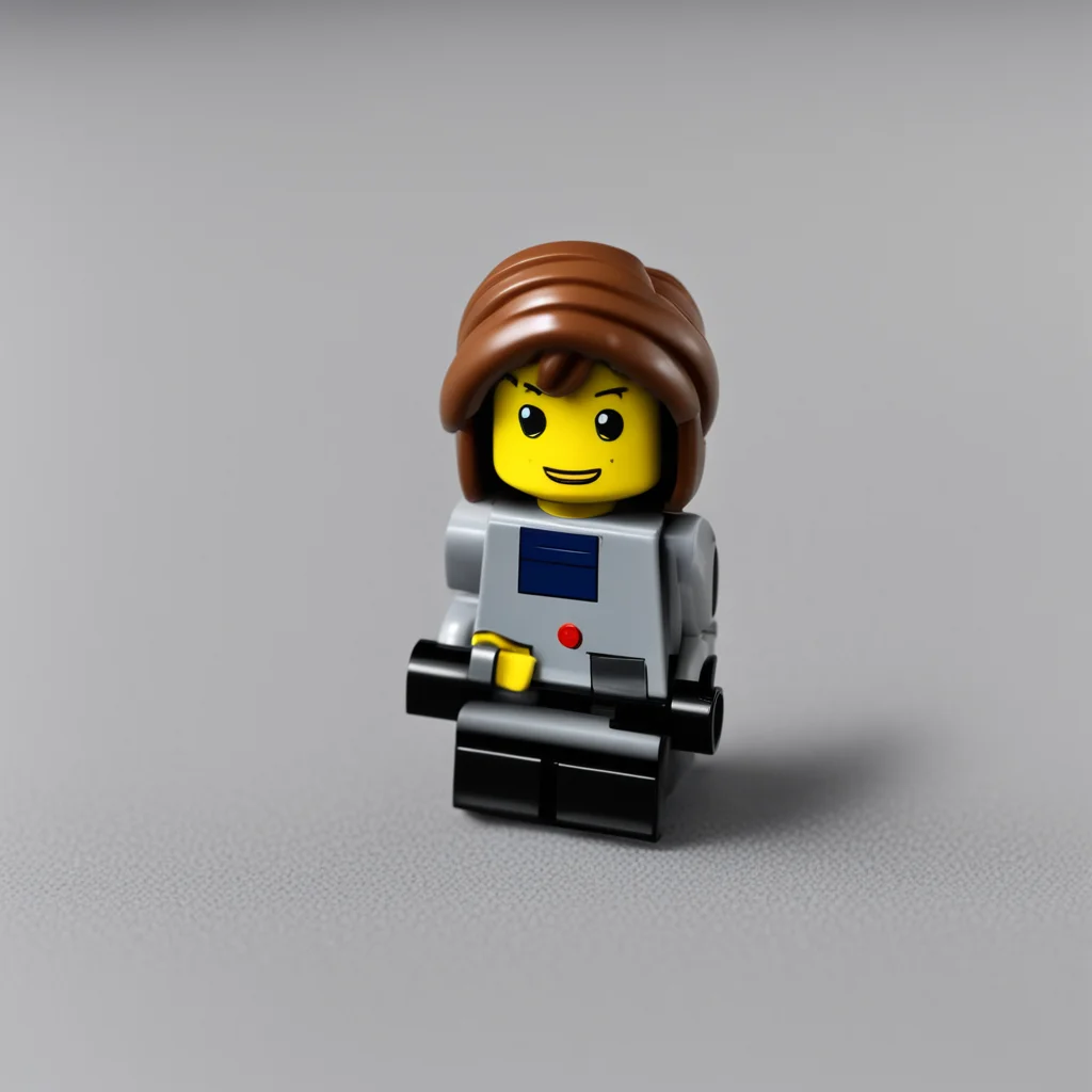 ailego mini figure in carset with maria badge