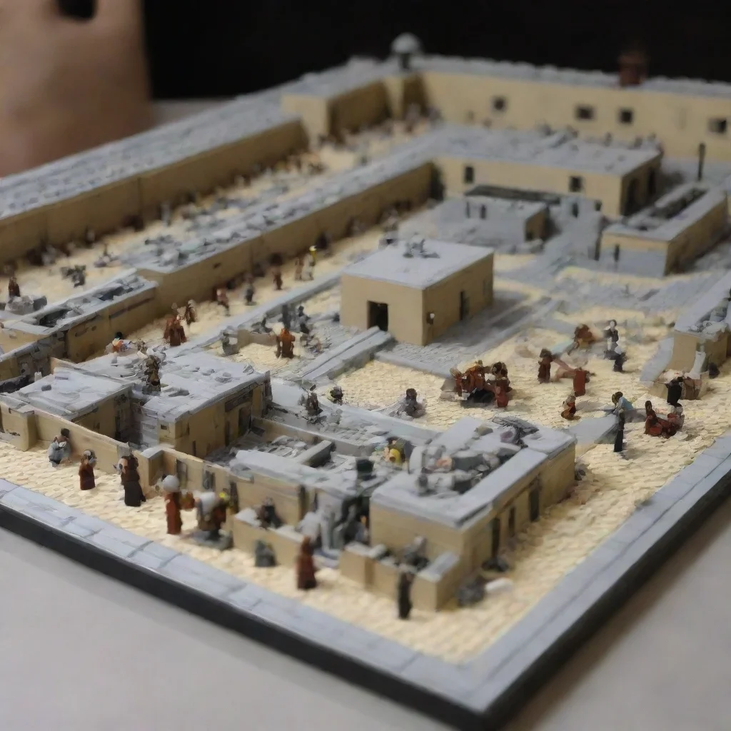 lego set depicting the holocaust