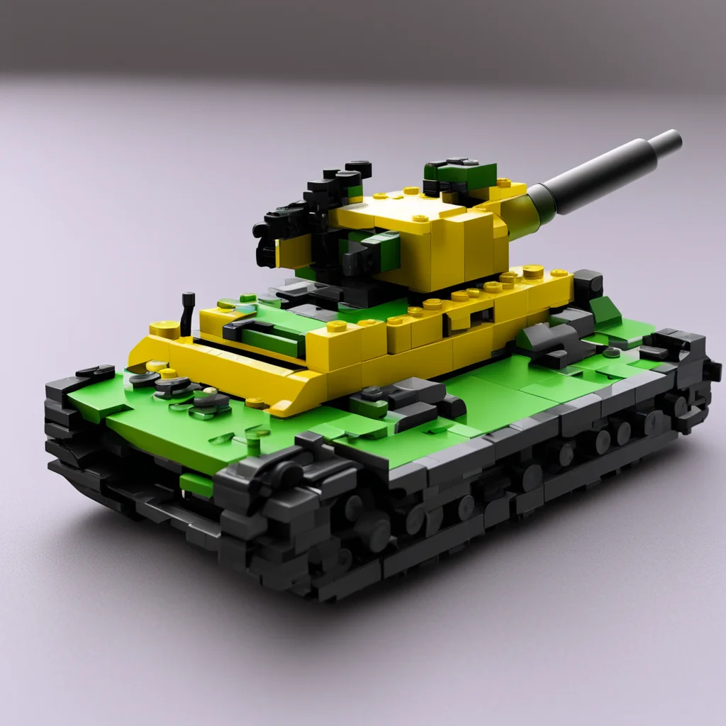 lego tank confident engaging wow artstation art 3