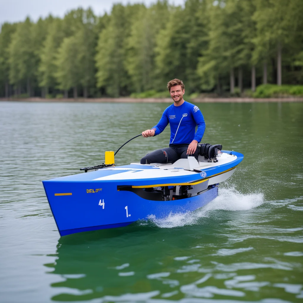 ailegolego tu delft hydro motion team foiling hydrogen boat