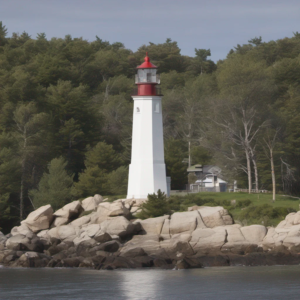 lighthouse styled with single beam and on a rock foundation confident engaging wow artstation art 3