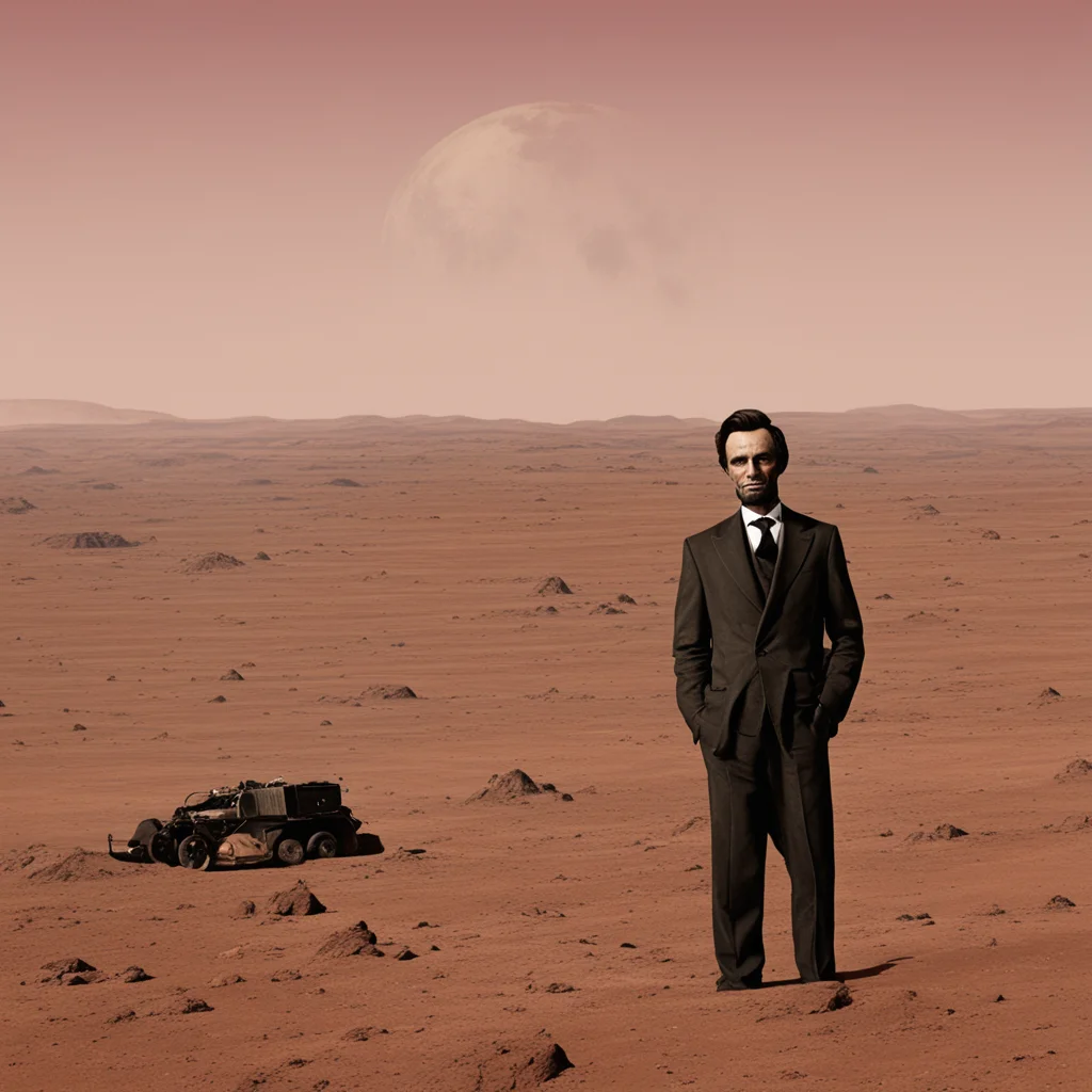 lincoln on mars confident engaging wow artstation art 3