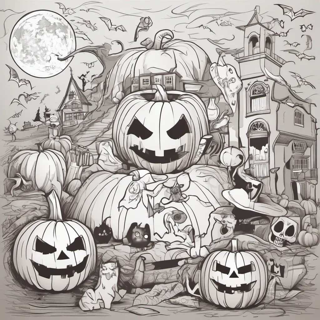 ailine art halloween