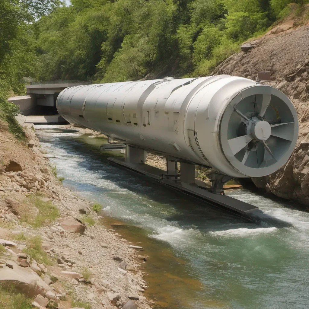 ailinear accelerator in river