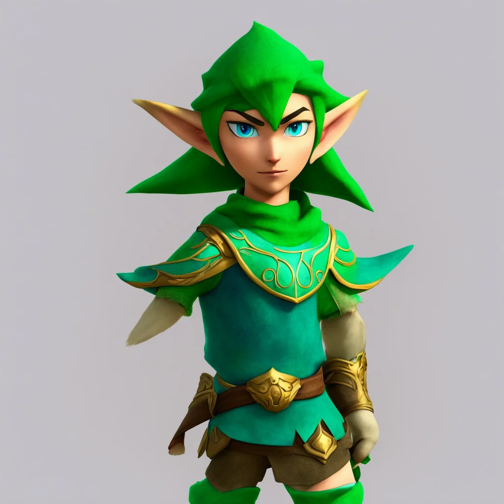 link turning into a zora