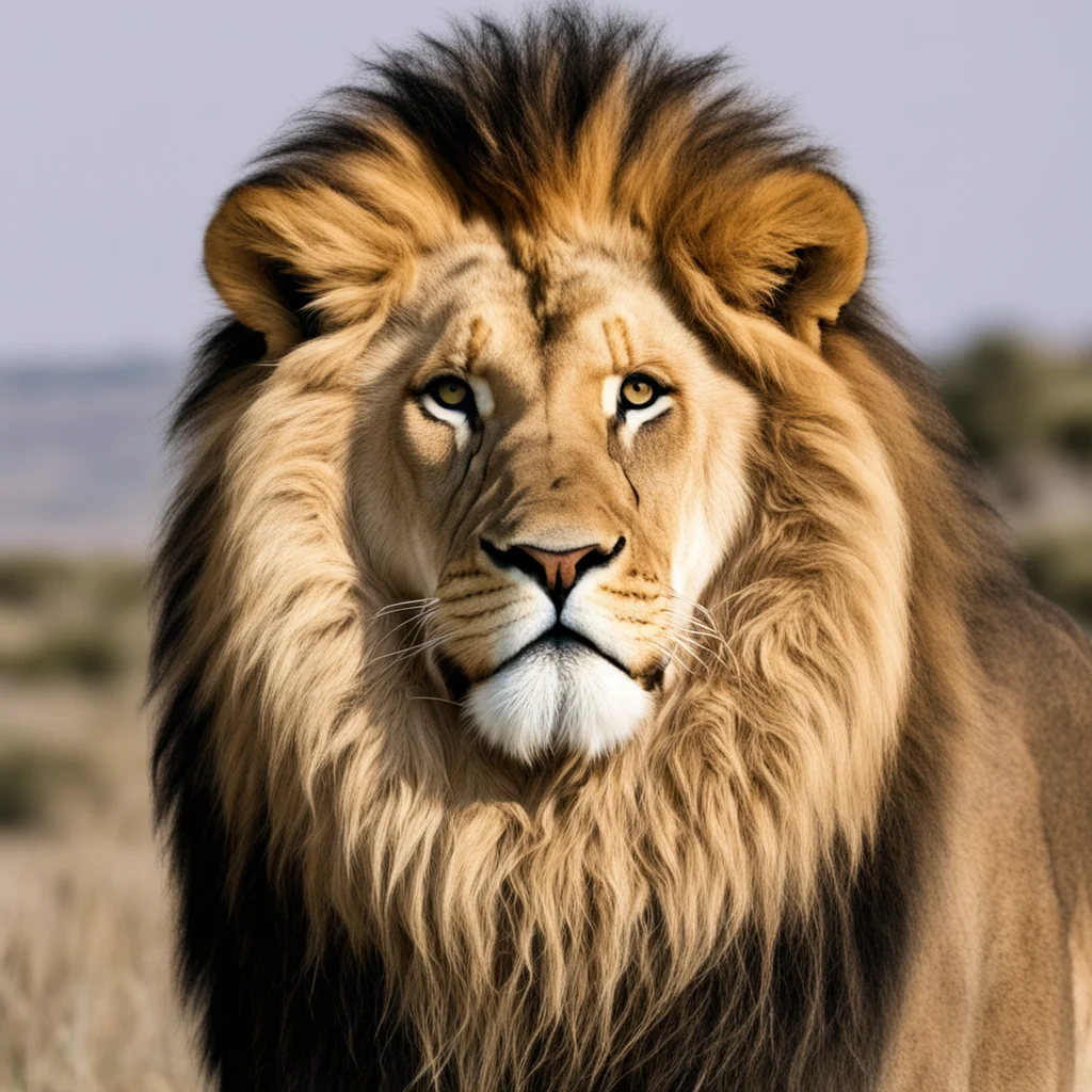 lion confident engaging wow artstation art 3