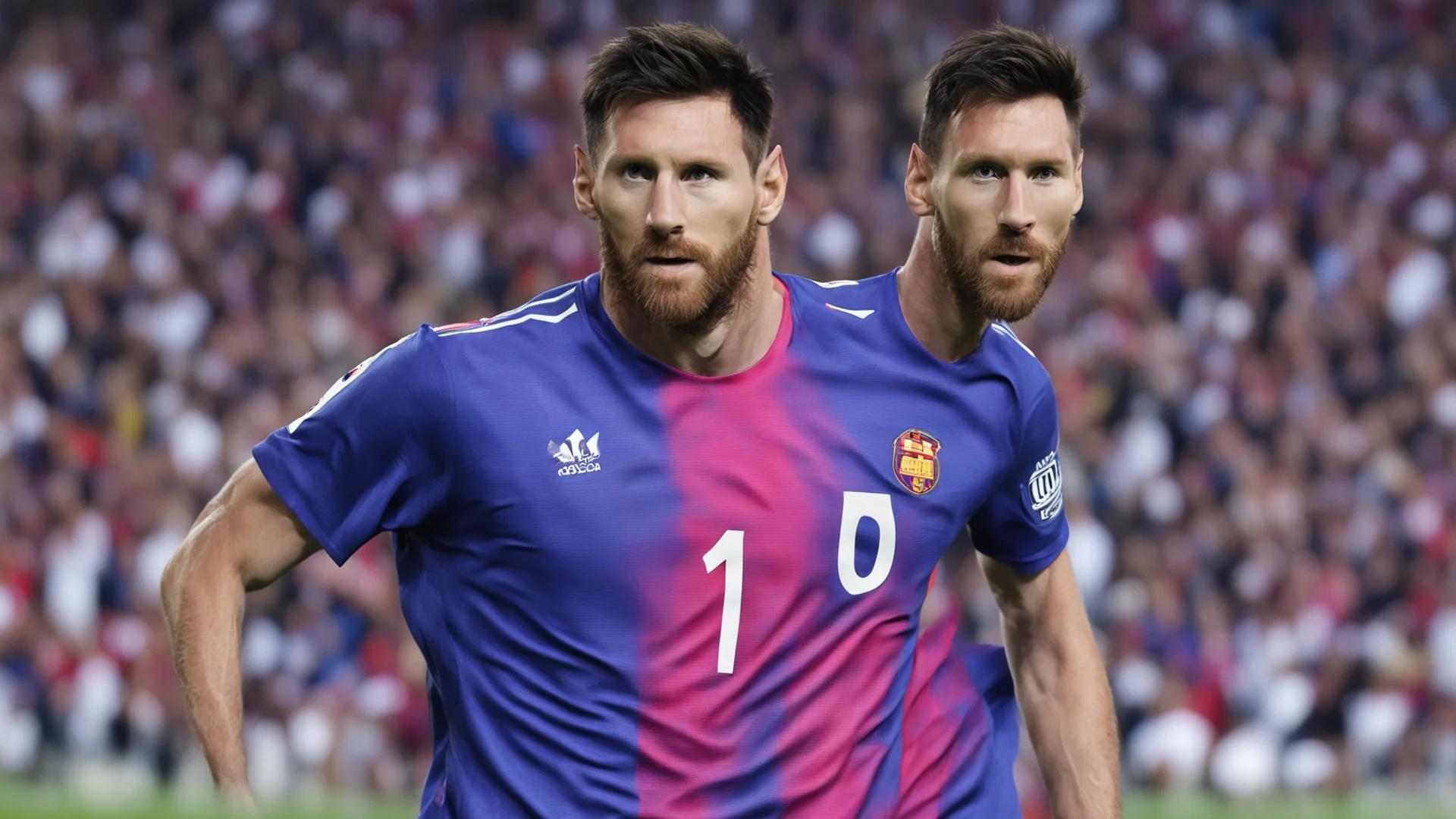 lionel messi  wide