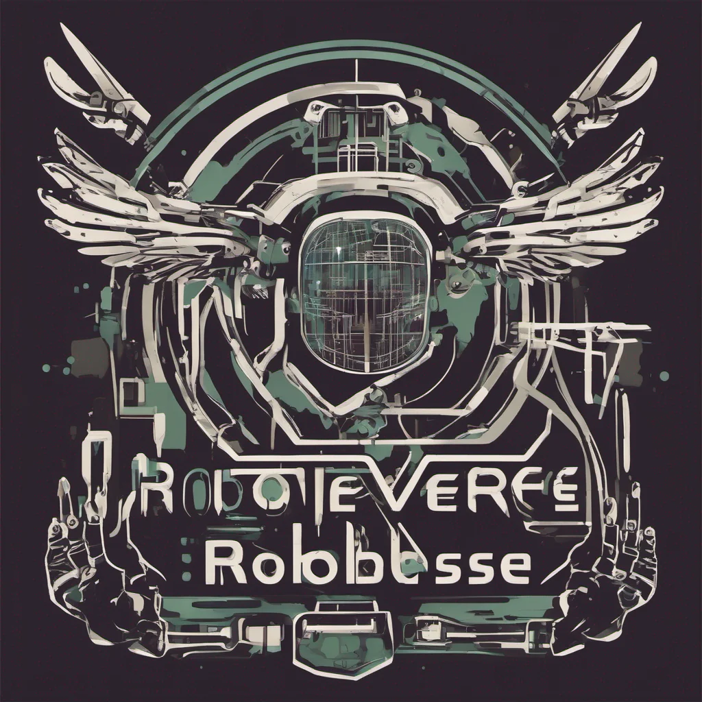 ailogo for a human rebellion against robots and say roboverse confident engaging wow artstation art 3