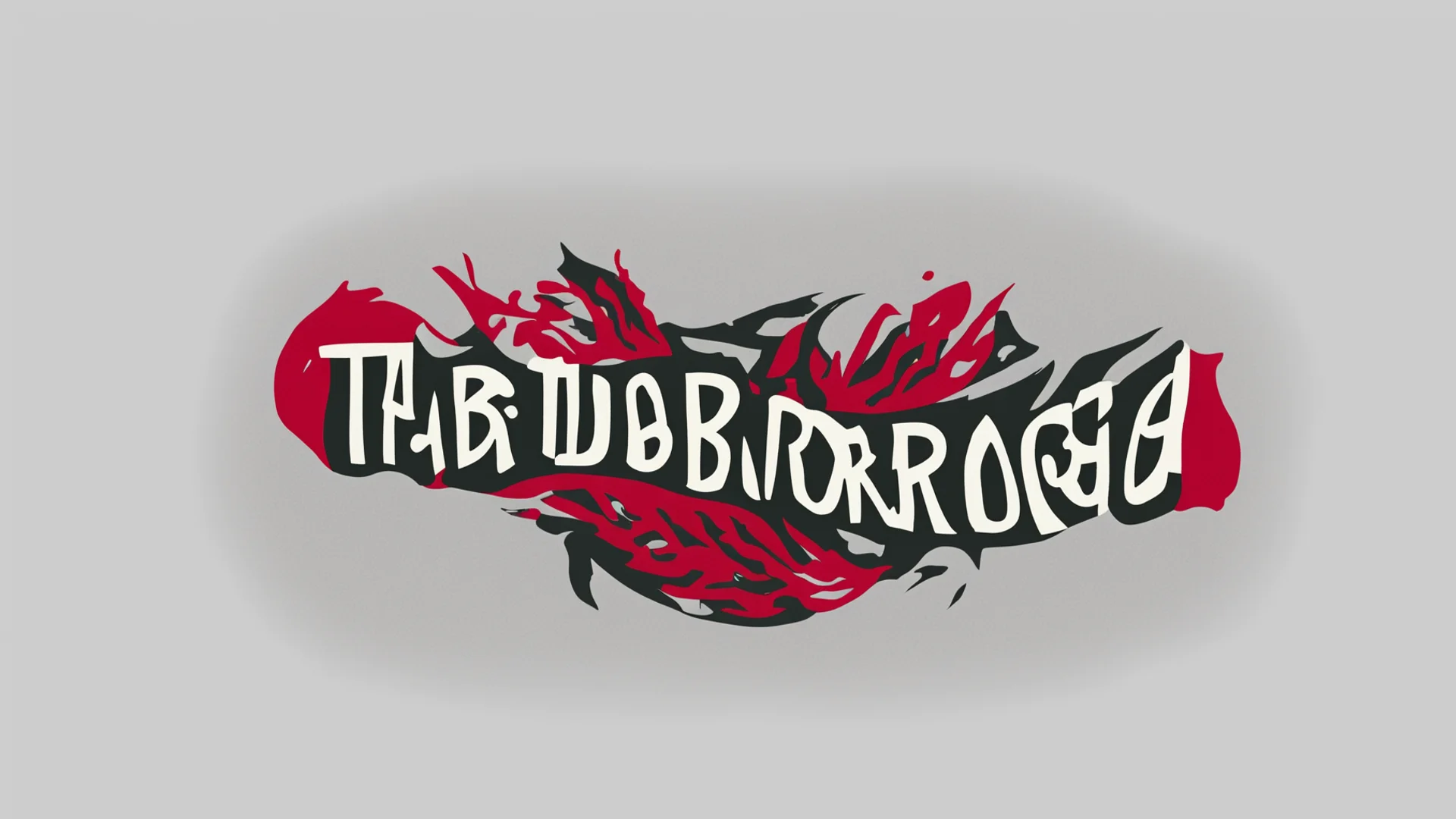 logo saying taborga amazing awesome portrait 2 wide