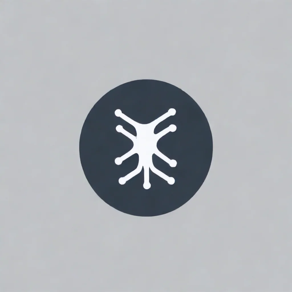 ailogo web simulator clean nodes hd minimalistic logo