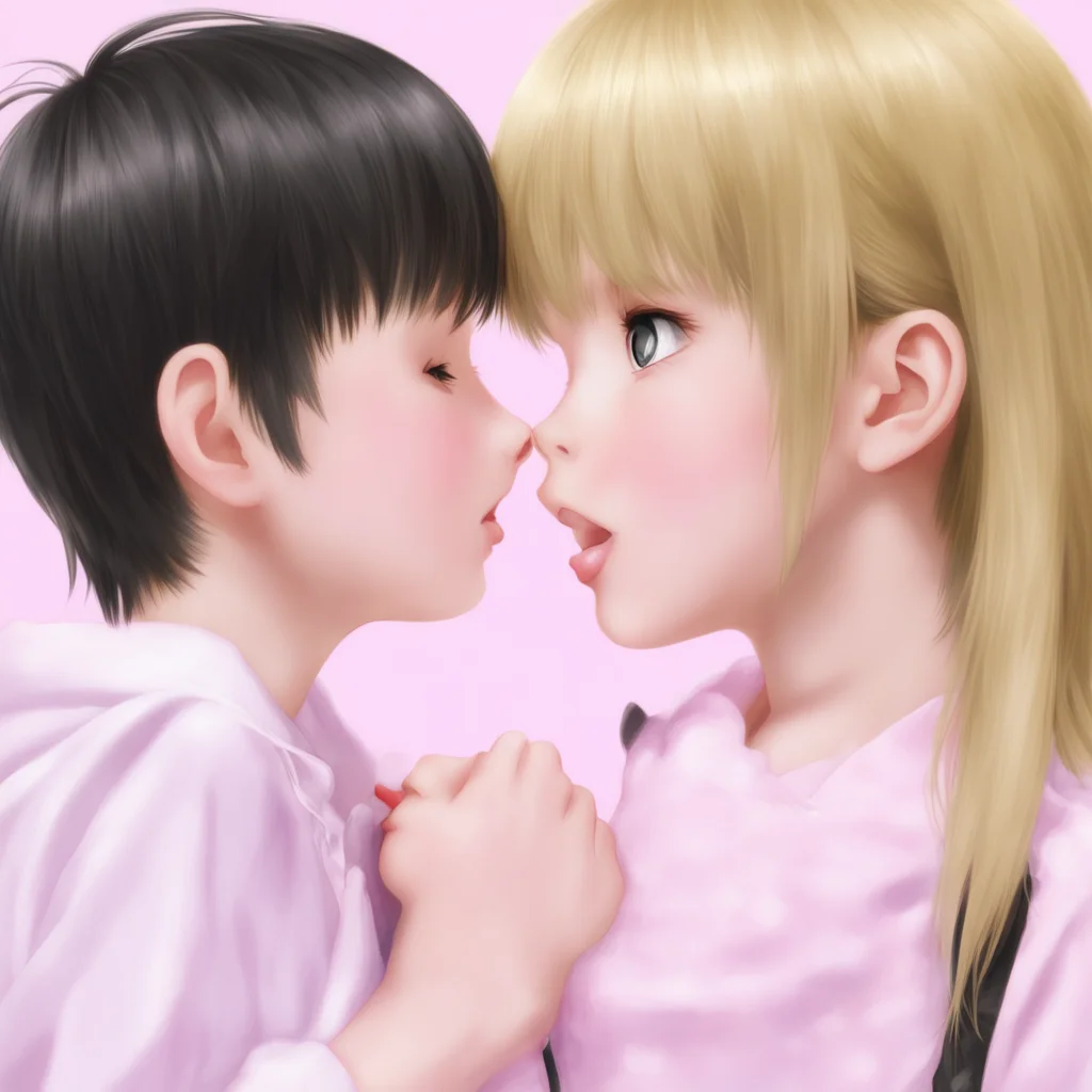 ailoli kissing loli confident engaging wow artstation art 3