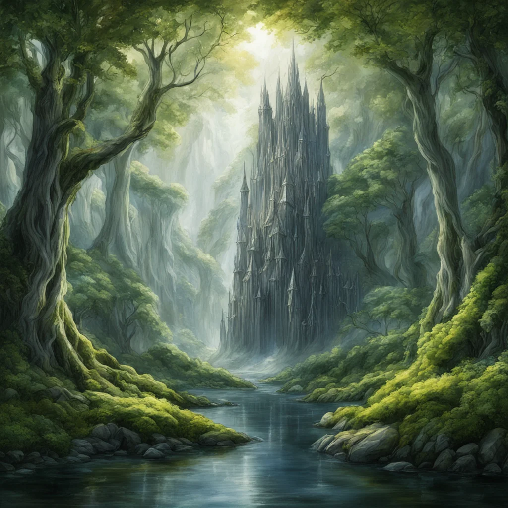lothlorien  confident engaging wow artstation art 3