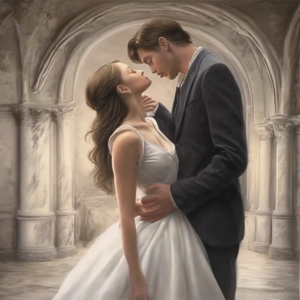 ailovers kissing realistic  confident engaging wow artstation art 3