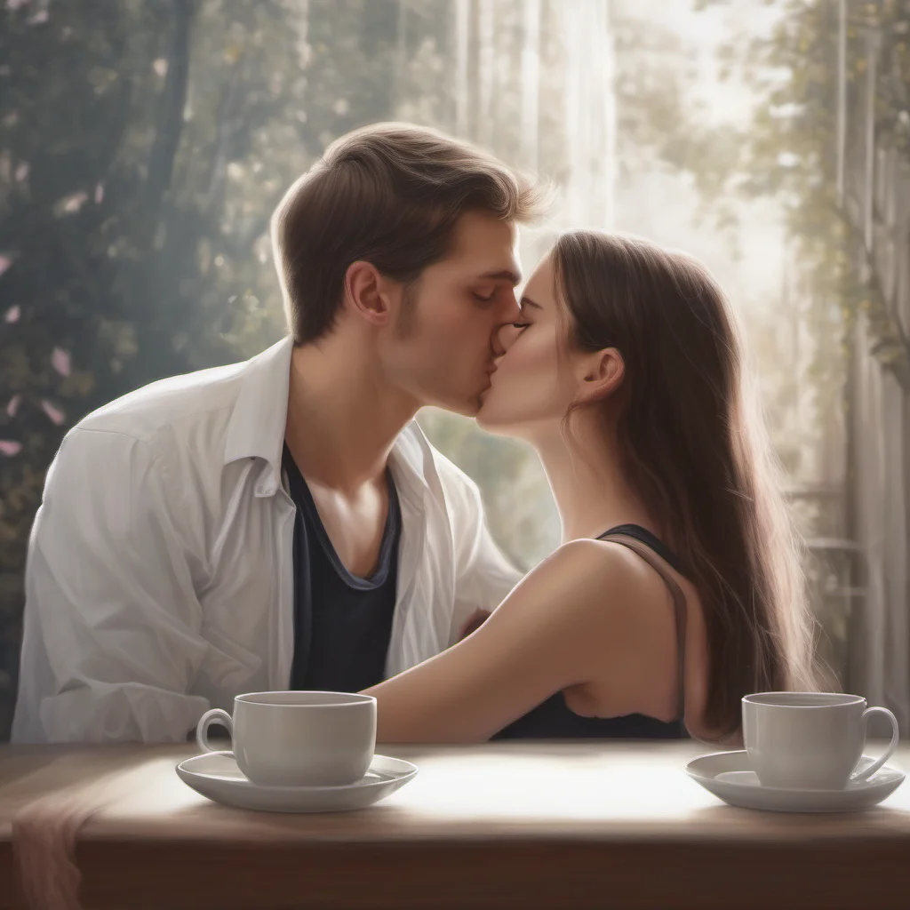 ailovers kissing realistic 