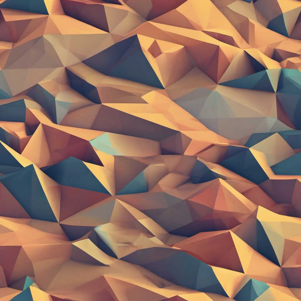 low poly amazing awesome portrait 2