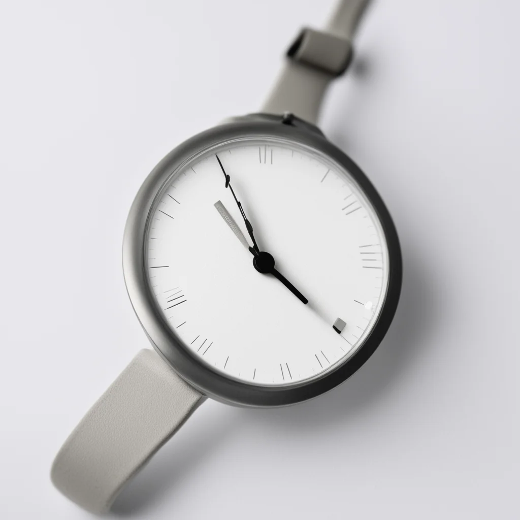 lugless watch white dial. amazing awesome portrait 2