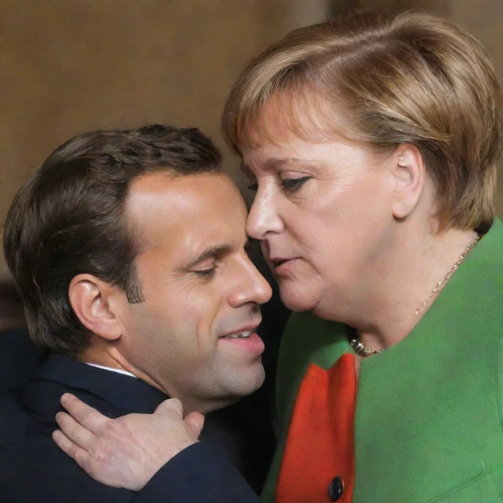 aimacron qui baise angela merkel