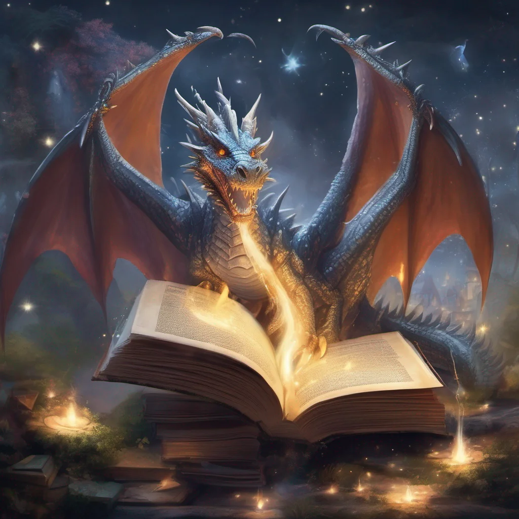 aimagical book opening fantasy art dragons stars  good looking trending fantastic 1