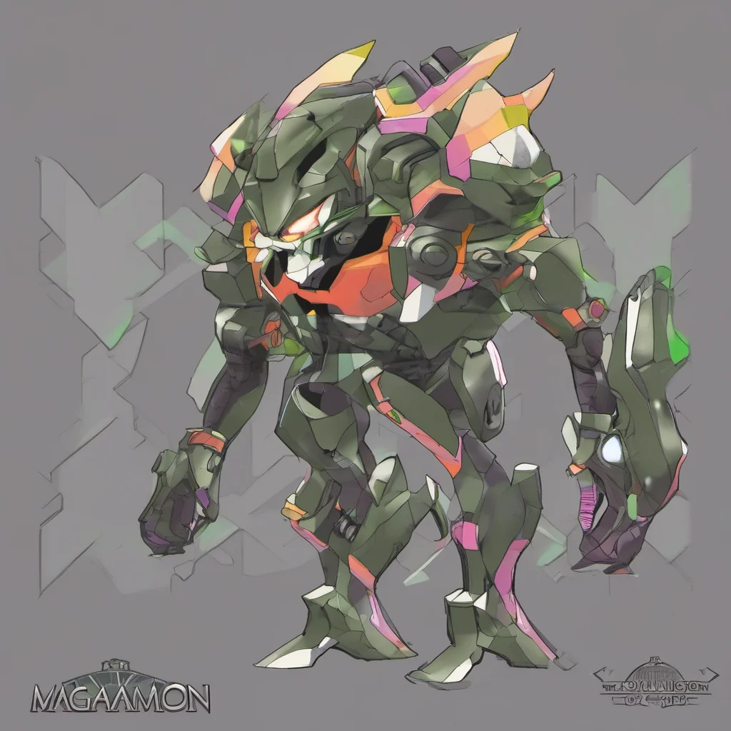 magnamon amazing awesome portrait 2