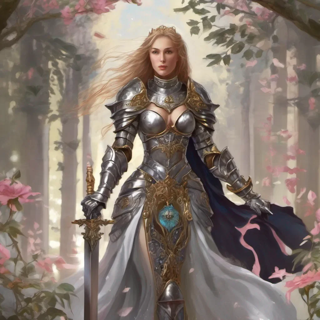 aimajestic feminine knight fantasy art  amazing awesome portrait 2