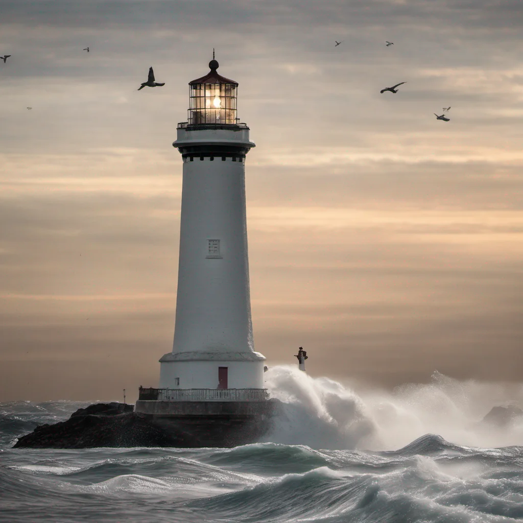 aimajestic lighthouse with person breaking free good looking trending fantastic 1