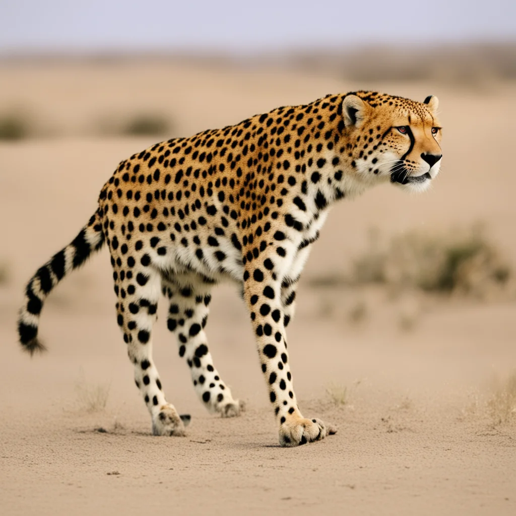 aimake a cheetah run amazing awesome portrait 2