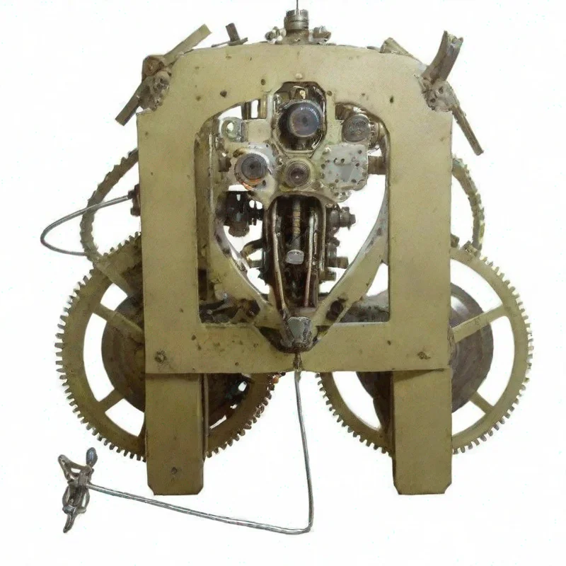 aimake a horryfing robot from virus 1999 movie