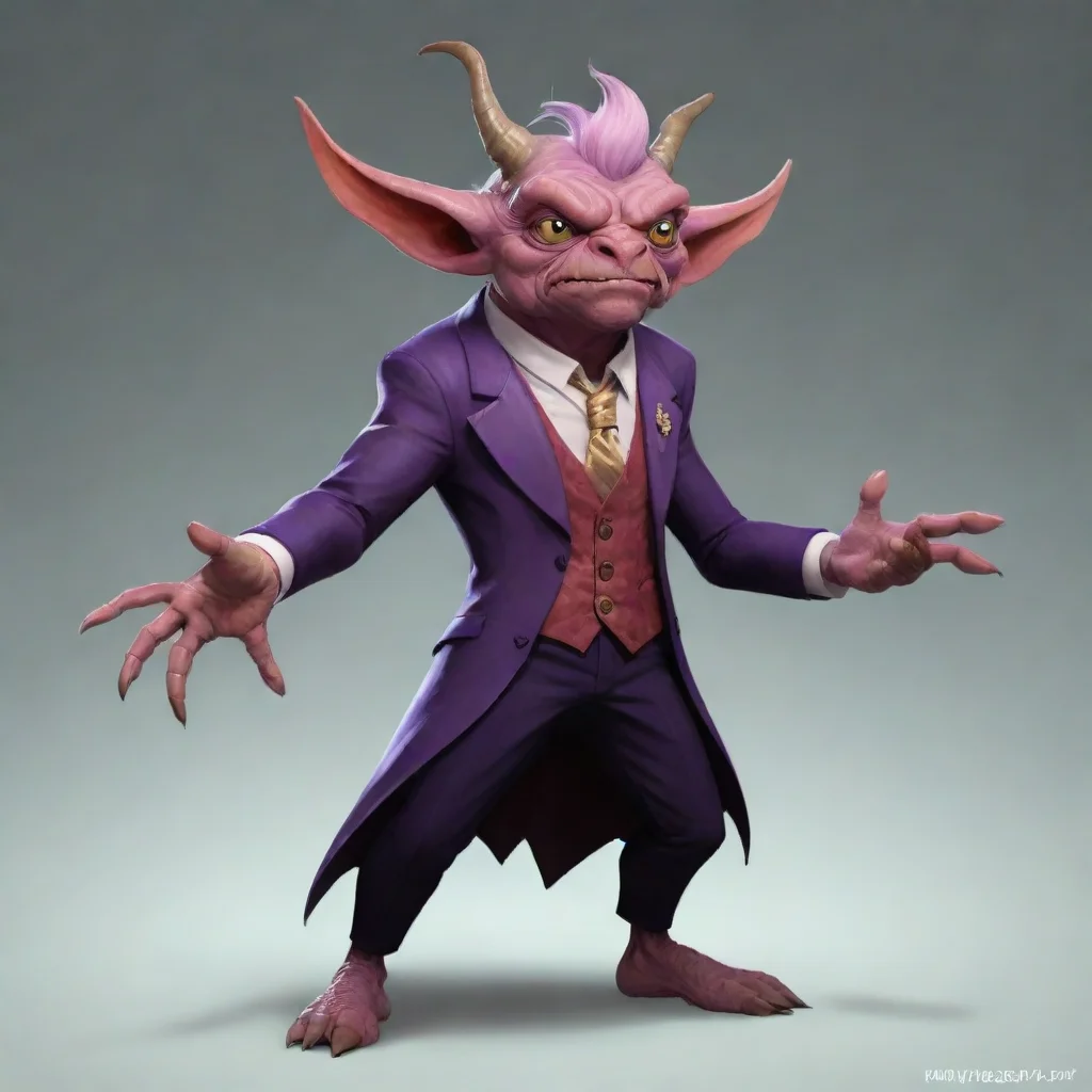 aimake me a feminine male helluva boss imp oc