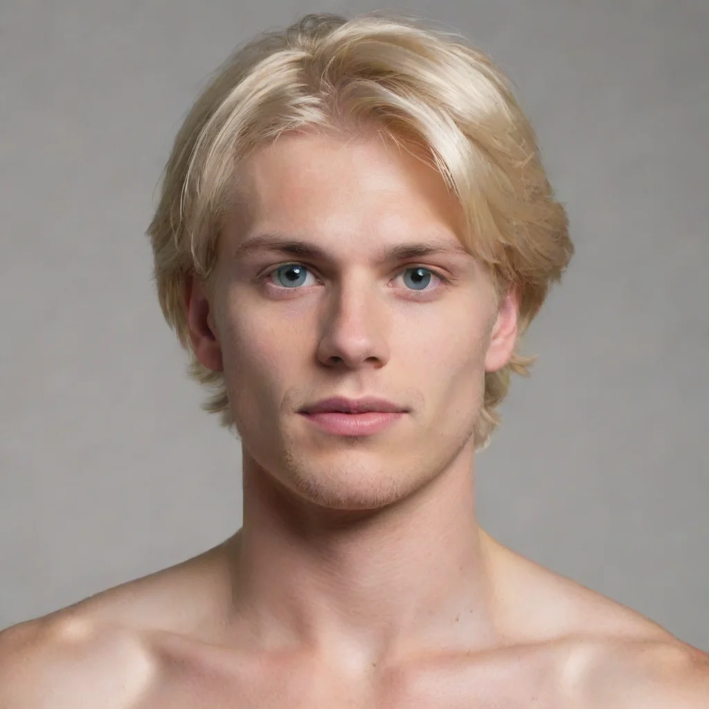 aimale blonde normal built